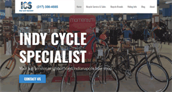 Desktop Screenshot of indycyclespecialist.com